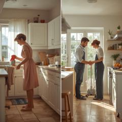 ¿Quién debe de limpiar el hogar y cuidar de los hijos??