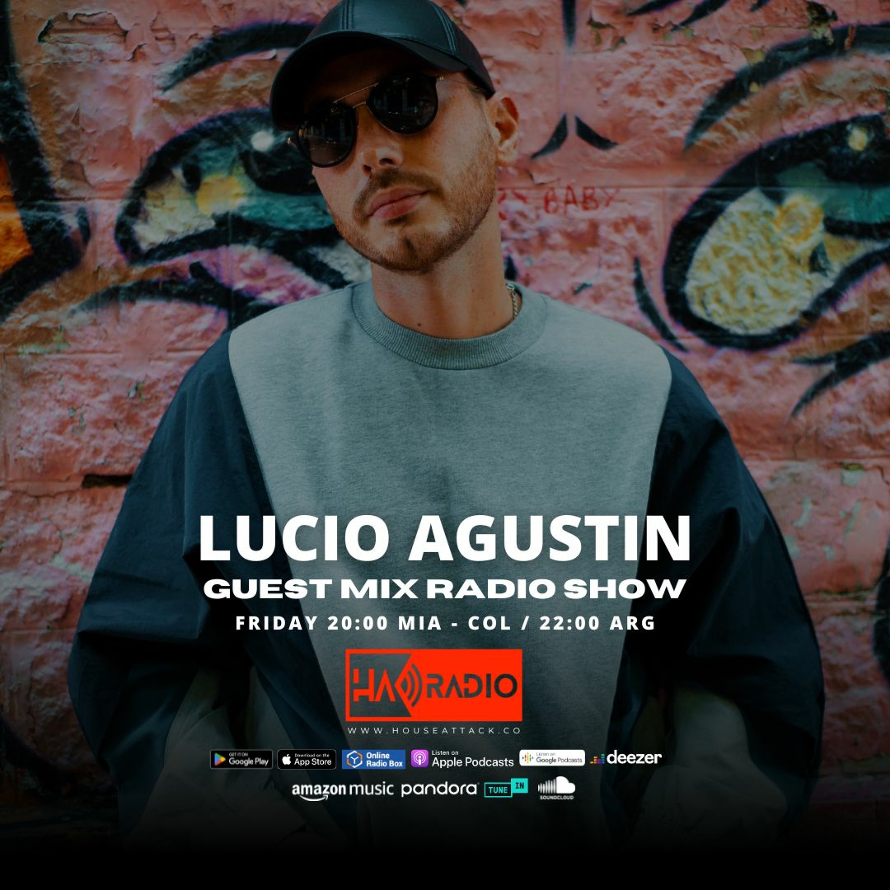Guest Mix Radio Show 167th - LUCIO AGUSTIN (ARG) episode artwork