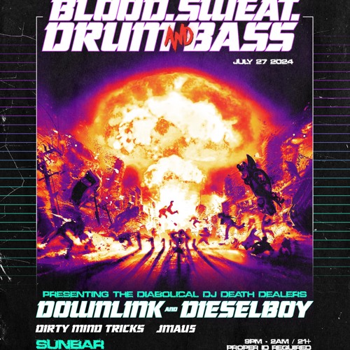 Sick DnB Mix for Dieselboy and Downlink Show by Dirty Mind Tricks