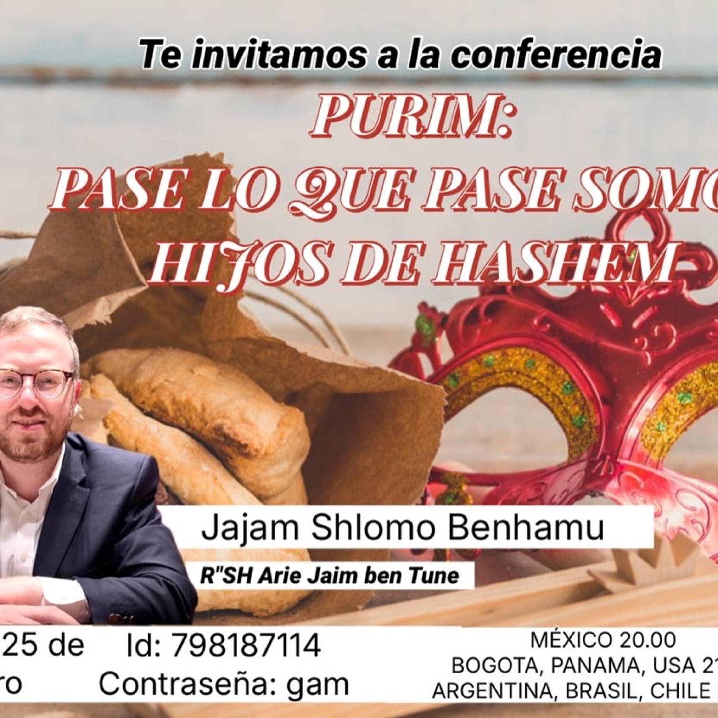 PURIM 5786- PASE LO QUE PASE SOMOS HIJOS DE HASHEM.m4a episode artwork