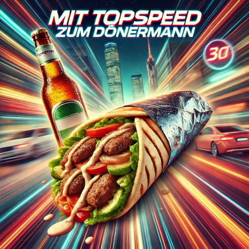 Mit Topspeed zum Dönermann