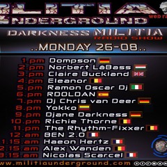DJ Chris van Deer @ Militia Underground web radio #192 Show 26.08.2024