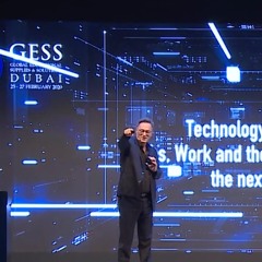 Futurist Keynote Speaker Gerd Leonhard, GESS Dubai 2020: Future of Education, Jobs & Work