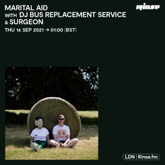 Marital Aid with DJ Bus Replacement Service & Surgeon - 16 September 2021