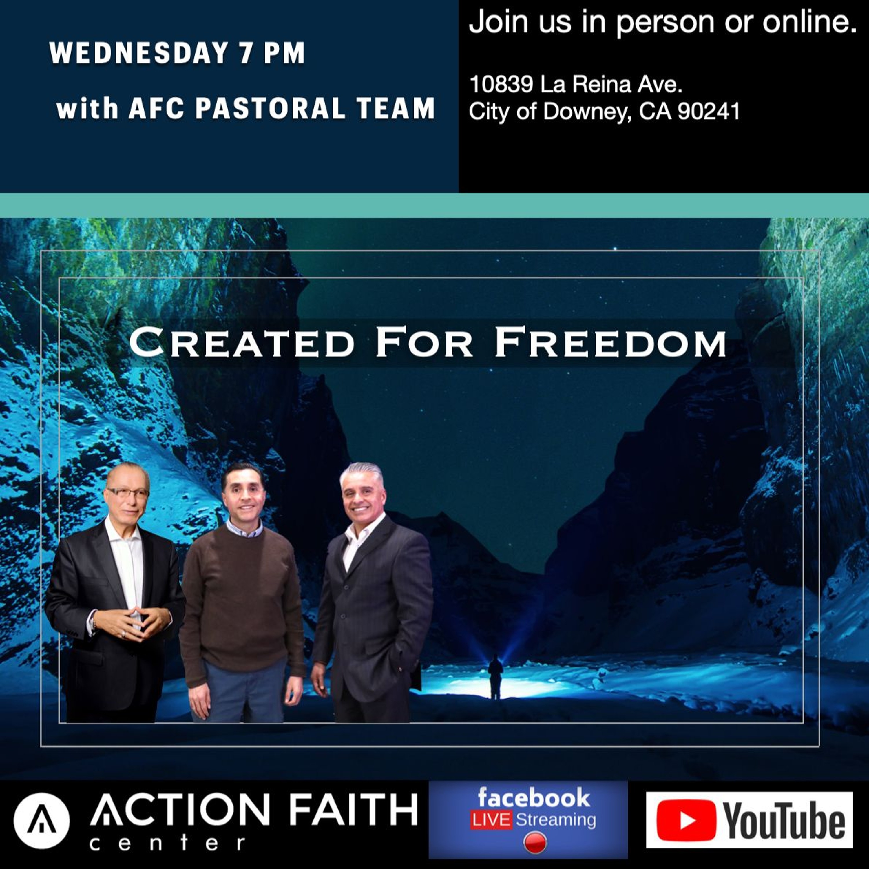 Feb. 9 Created for Freedom with AFC Pastoral Team episode artwork