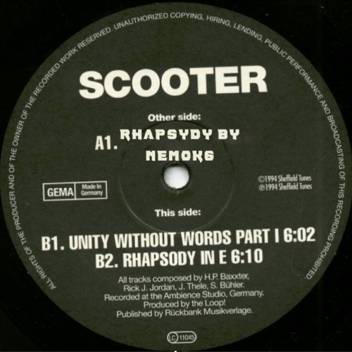 Stream RE-WORK Rhapsody (Scooter) 2020 by Nemok6 by dj nemok6 | Listen  online for free on SoundCloud