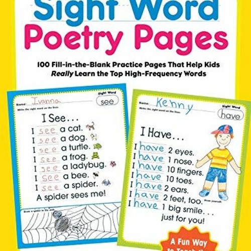 VIEW EBOOK 📬 Sight Word Poetry Pages: 100 Fill-in-the-Blank Practice Pages That Help