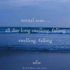 Swelling, Falling - (NavciarHaiku525)