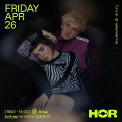 A2iCE & BO3 - at Hör Berlin / Junkyard / 26 April 24