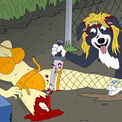 Mr pickles ending song (happy b-day 🎂)