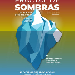 Estudiantes participan en la puesta en escena de "Fractal de Sombras" en el Foro Pablo Silva