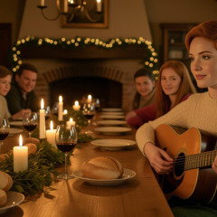 At the Long Table – Acoustic Guitar Session