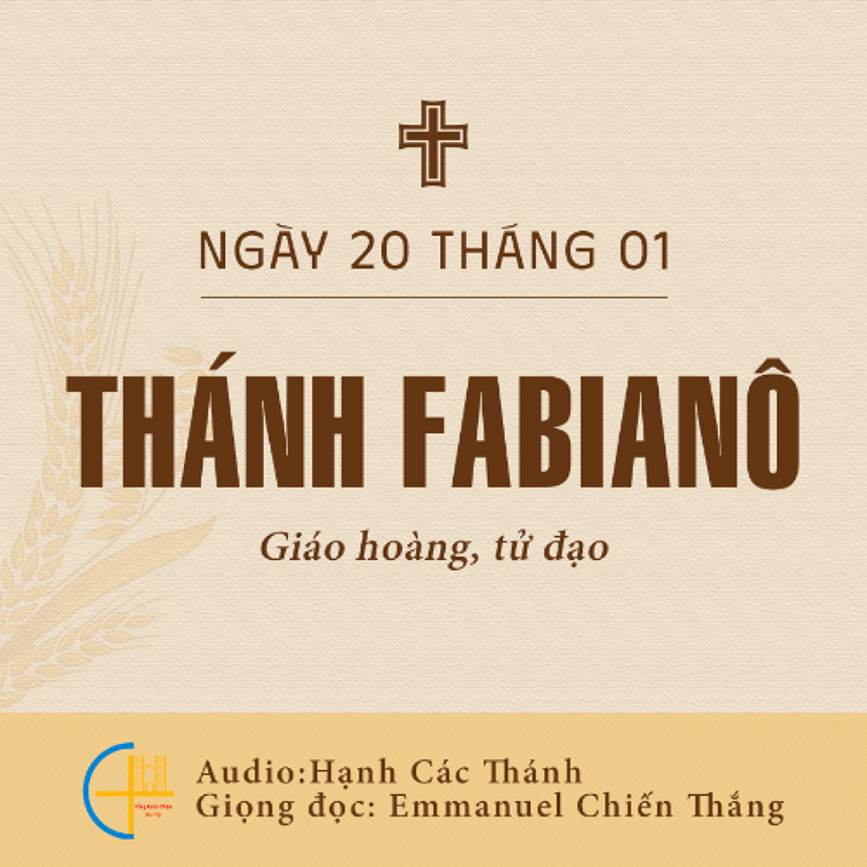 Ngày 20-01 Thánh Fabiano