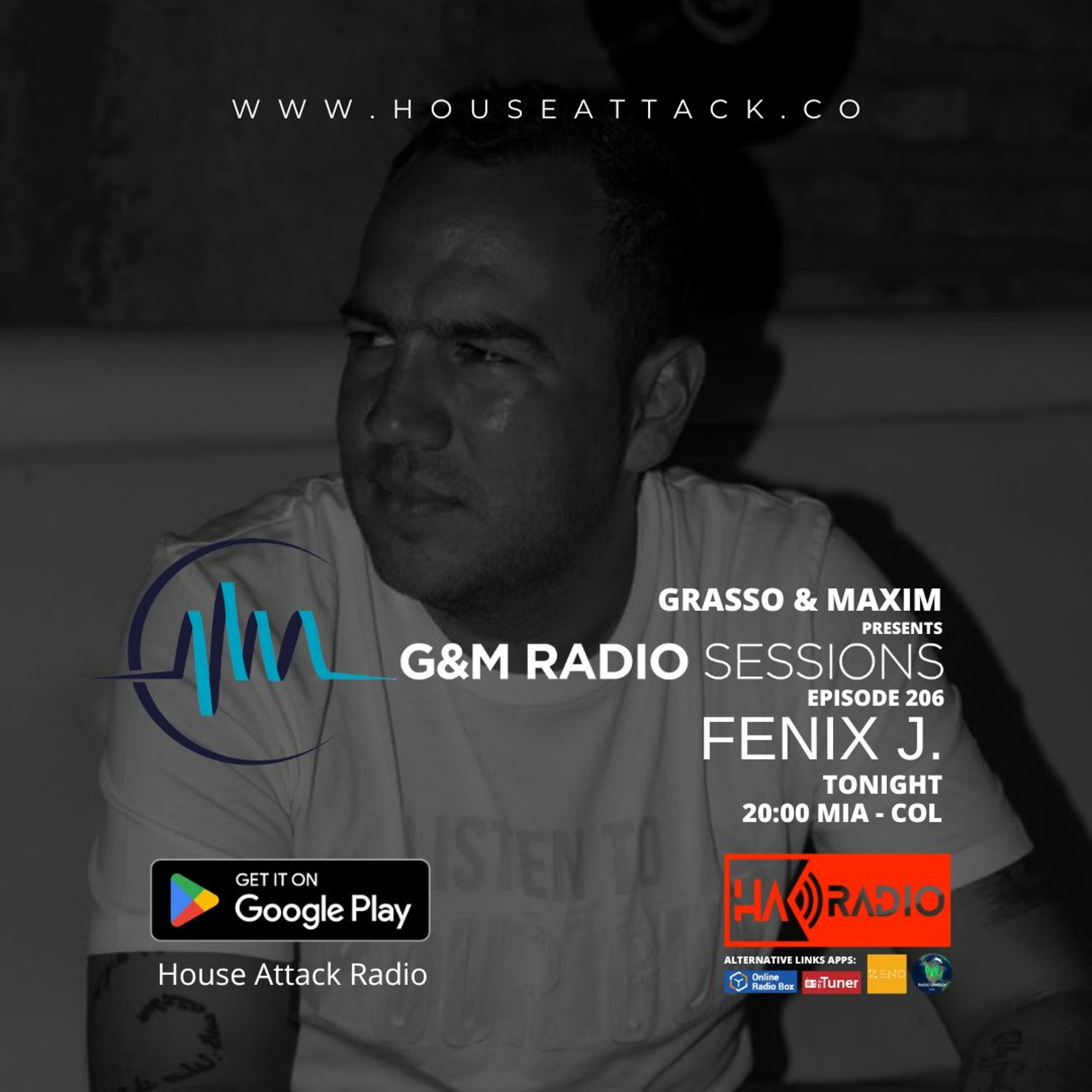 G&M Radio Sessions - Episode 206 - Fenix J episode artwork