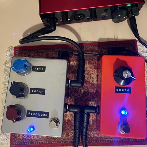 Mu-Tron Phasor II - stacked w/ mxr phase 90 - demo (vero clones)