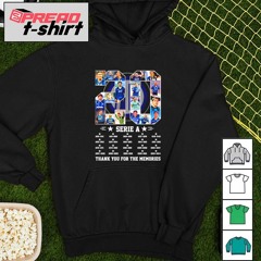 Serie a 20-time Campioni Inter Milan thank you for the memories shirt