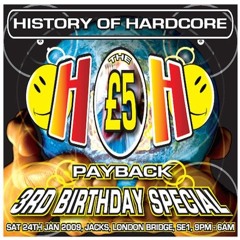 Sy & MC Storm @ History of Hardcore - The £5 Payback - 3rd Birthday Special - Jack's (24/01/2009)