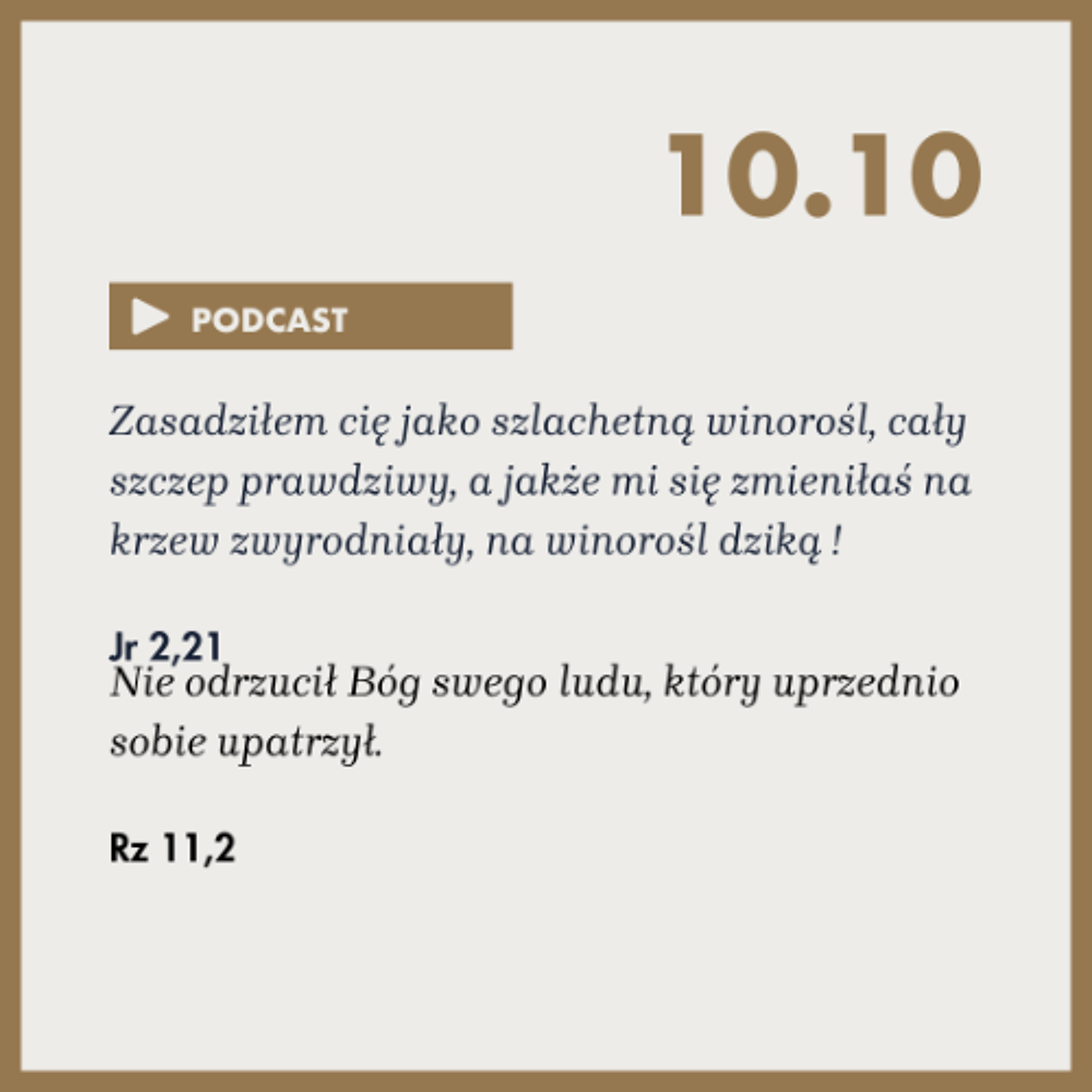 Rozważania na dzień 10 października 2025r episode artwork
