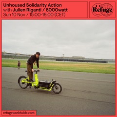 Unhoused Solidarity Action - Julien Riganti / 8000watt  - 10 Nov 2024