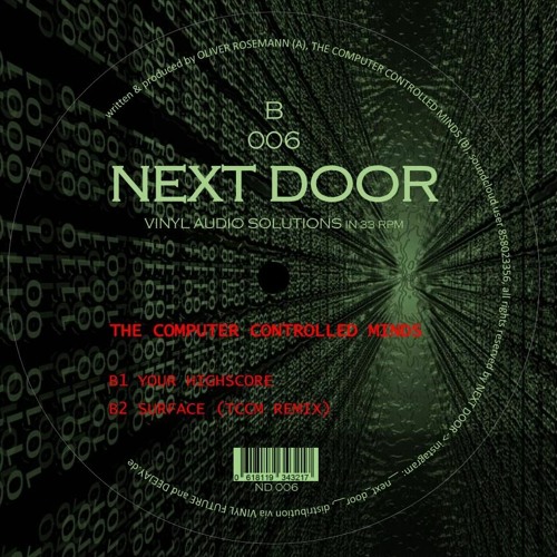 Oliver Rosemann - Surface (TCCM Remix) [ND006 | Premiere]