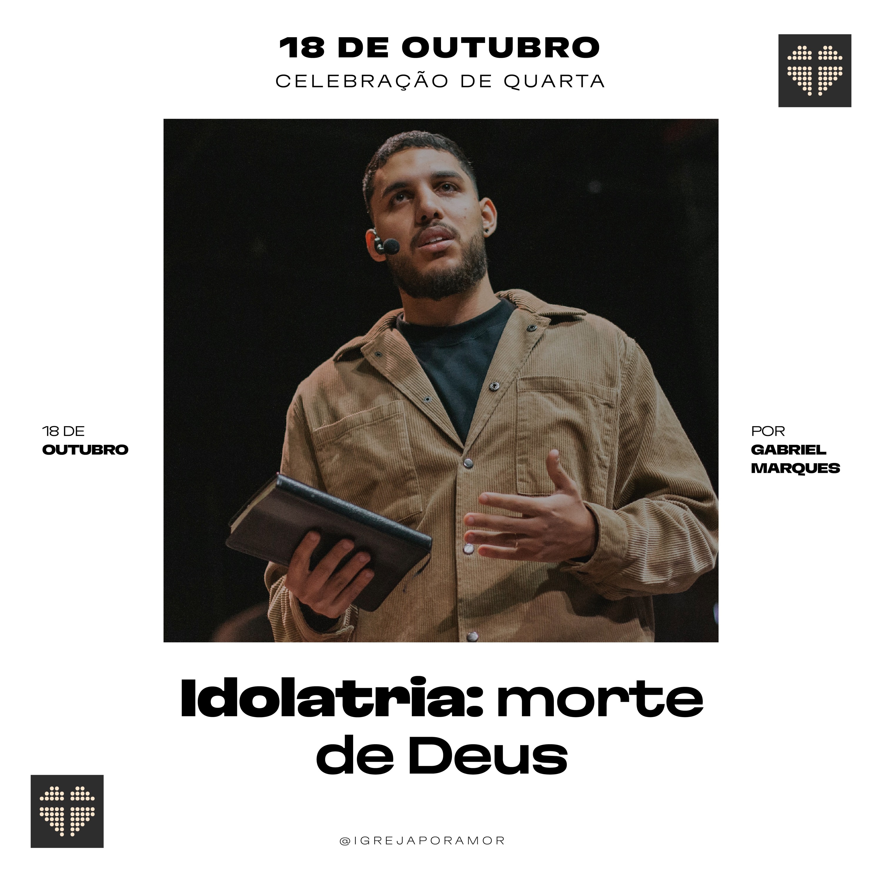 Idolatria: A Morte de Deus | Igreja Por Amor | Gabriel Marques | 18 de outubro de 2023 episode artwork