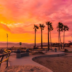 unreal sunset