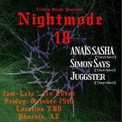 Anais Sasha @ Nightmode, PHX [Techno Snobs]