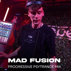 MAD FUSION | Progressive Psytrance Mix @ amebe Studio
