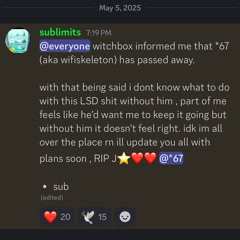 wifiskeleton died please tell me it’s not true