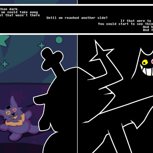 Deltarune Chapter 6 Ust - The Pointed Tail (Seam/Friend Theme)