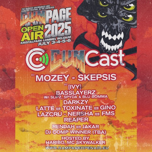 CUM entry for Rampage Open Air X Crucast DJ comp