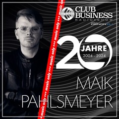 +++ music only +++ 36/24 Maik Pahlsmeyer live @ Club Business Radio Show 06.09.2024 – Techno