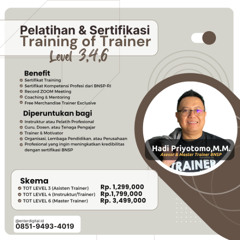 BNSP! WA: 0851-9493-4019, Sertifikasi Tot Level 3 Jakarta Pusat