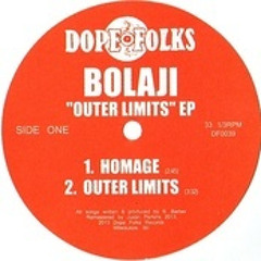 Bolaji - Homage - Outer Limits EP Out Now!