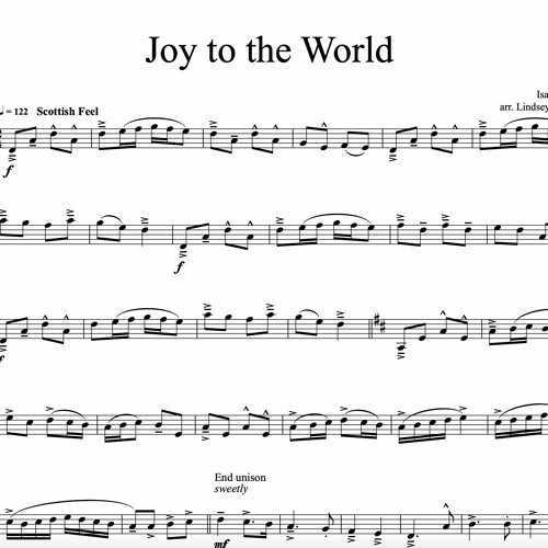 Stream Joy To The World Karaoke Sample by Lindsey Stirling Sheet Music