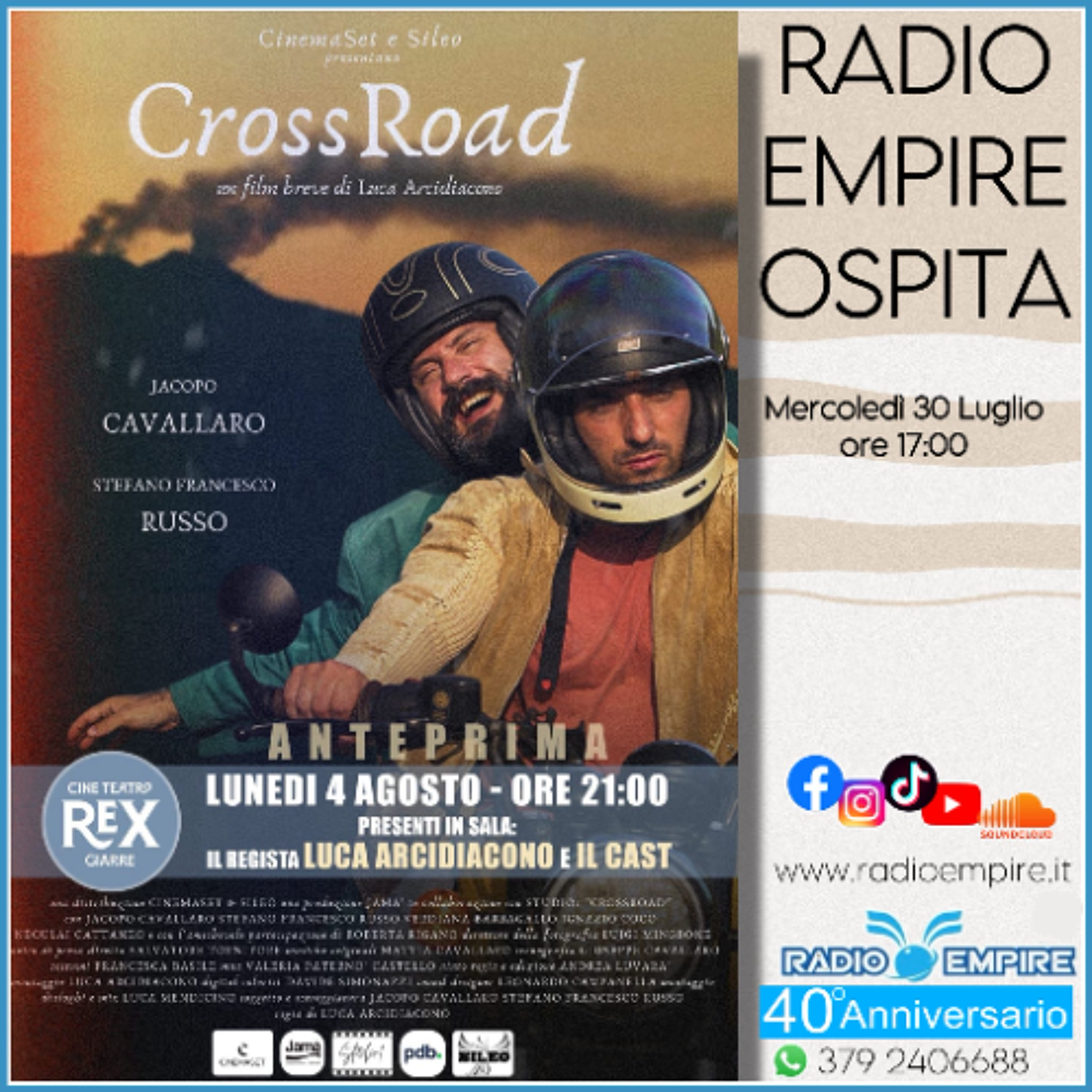 Radio Empire Ospita...CrossRoad 30 Luglio 2025 episode artwork