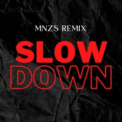 Slowdown (MNZS Remix)