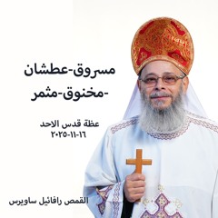 قداس الآحد- مسروق-عطشان-مخنوق-مثمر - القمص رافائيل ساويرس - 16 - 11 - 2025