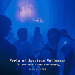 Horla @ Spectrum Halloween, I Love Neon's 25th Anniversary [October 2023]