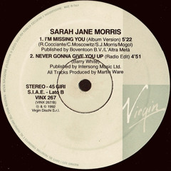 Sarah Jane Morris - I'm Missing You (Dim Zach Rework)