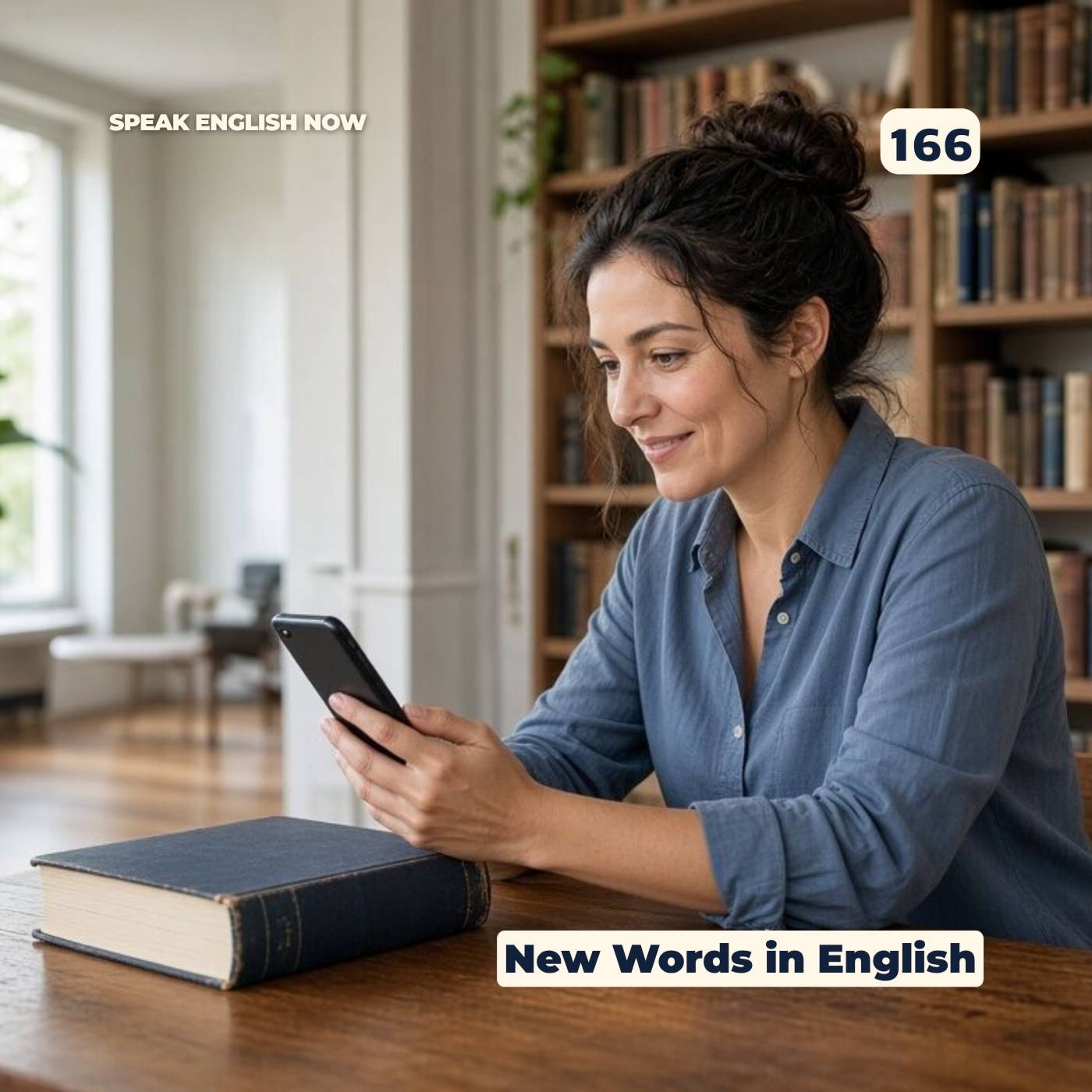 #166 Popular words in English added to the dictionary episode artwork