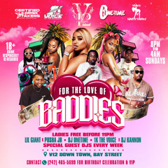 FOR THE LOVE OF BADDIES PROMO @V12 FT 1KTHEVOICE & DJ ONETIME