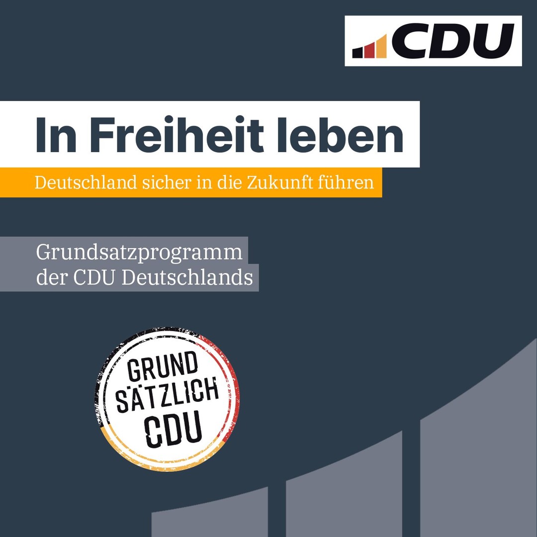In Freiheit leben – Deutschland sicher in die Zukunft führen
