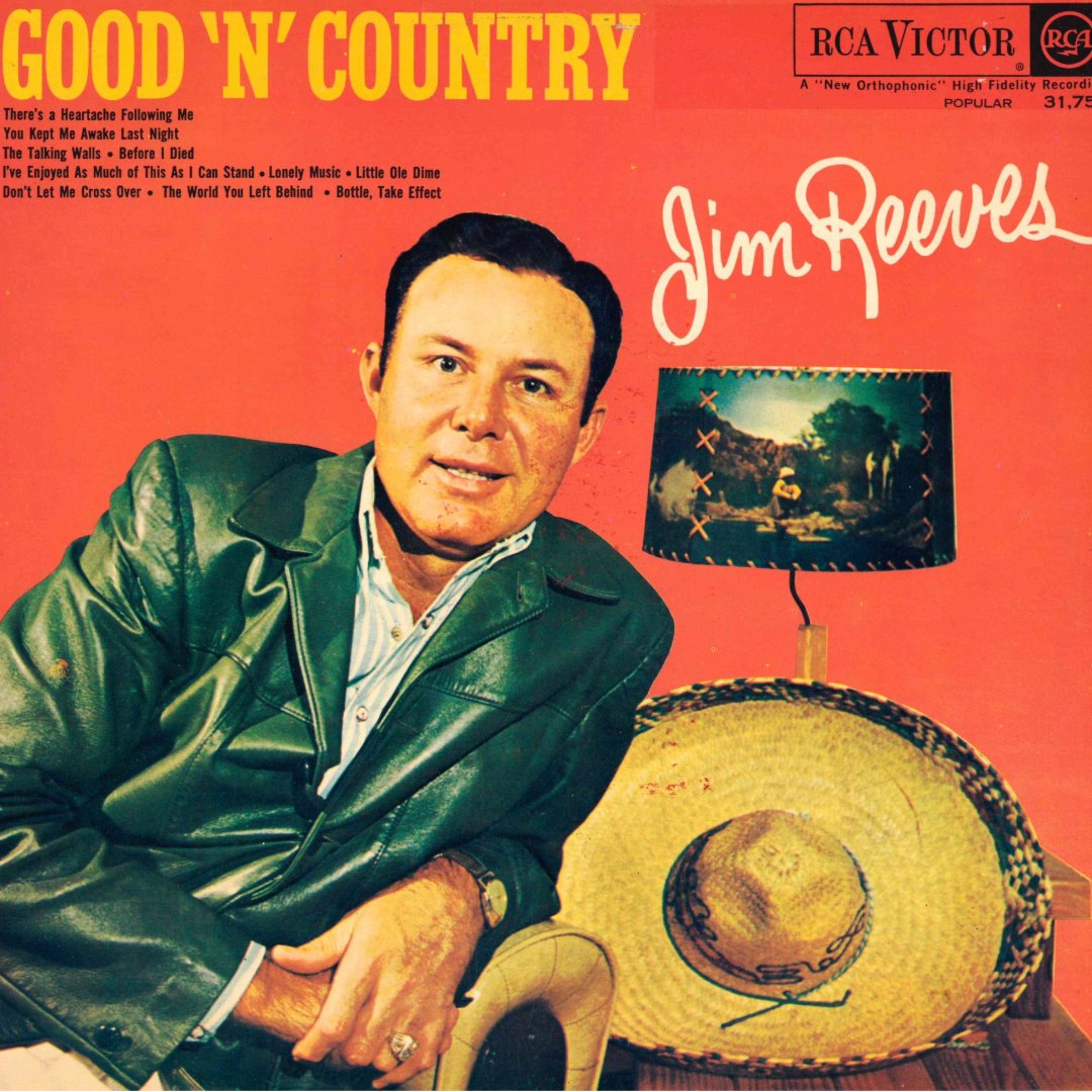#574 "The Golden Hits Of Jim Reeves" - Side C - RCA Records Sublabel Heart HGW 7602 - EX 31-642/31-750 . Year 1972 episode artwork