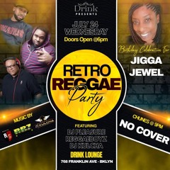 LIVE JUGGLIN - RETRO REGGAE WEDNESDAYS 7/24/24