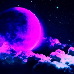 Campfire With A Purple Moon