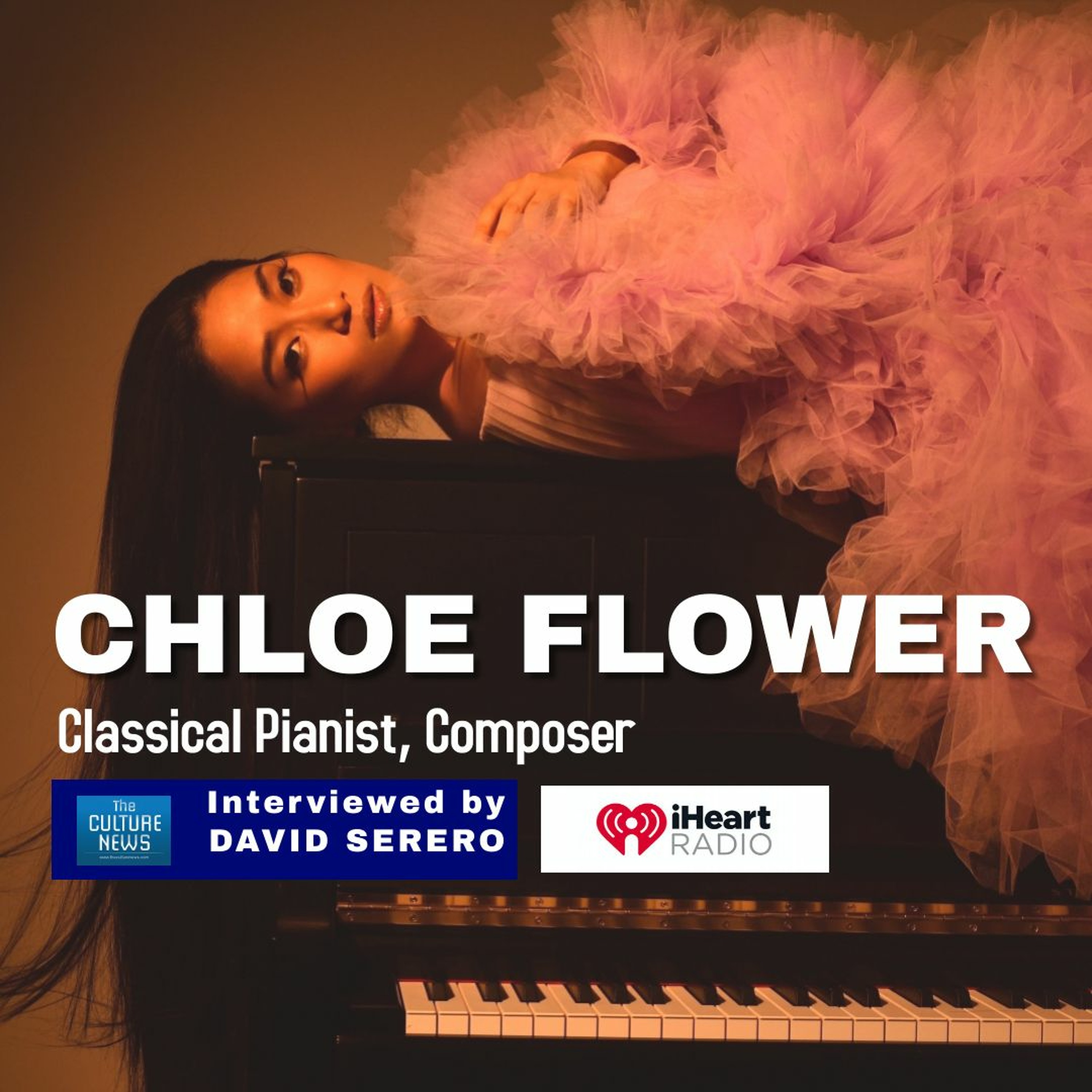 Interview with Pianist CHLOE FLOWER - On the phone with David Serero - The Culture News