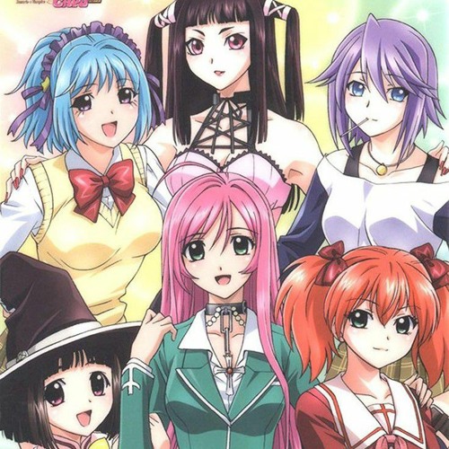 赤夜萌香、仙童紫、黒乃胡夢 ロザリオとバンパイア SR トレカ カード 即決ロザリオとバンパイア Rosario+Vampire 等身大ポスター 赤夜