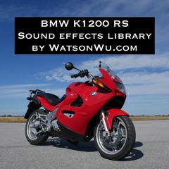 BMW K1200 RS Motorcycle sound fx library demo