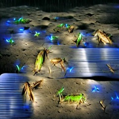CRICKETS ON THE GROUND